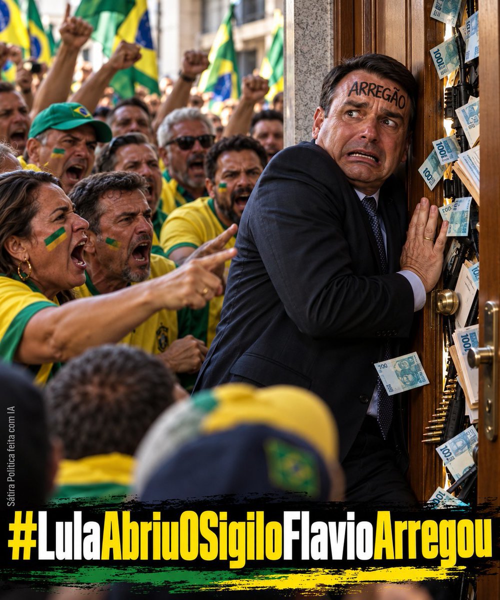 ayreseadriana's tweet photo. @Estadao #AbreOSigiloFlávio 
#LulaAbriuOSigiloFlavioArregou https://t.co/cb9NGqTmHT