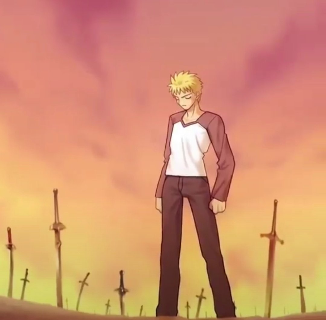 AzraelisPresent's tweet photo. FINE ill try it your way, shirou emiya.

I AM THE BONE OF MY SWORD https://t.co/gNeVxFMLMg