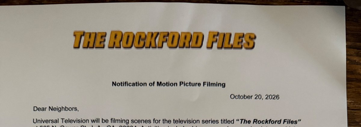 dukef's tweet photo. @MavrocksGirl Well, Ms. Gigi - They’re shooting down the block next week. The location manager couldn’t have been sweeter. https://t.co/YMozNAtvqY