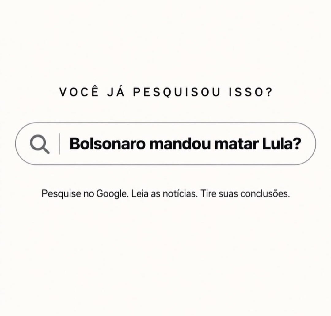 jarimias's tweet photo. BOLSONARO MANDOU MATAR LULA https://t.co/S7CkRkcgkL
