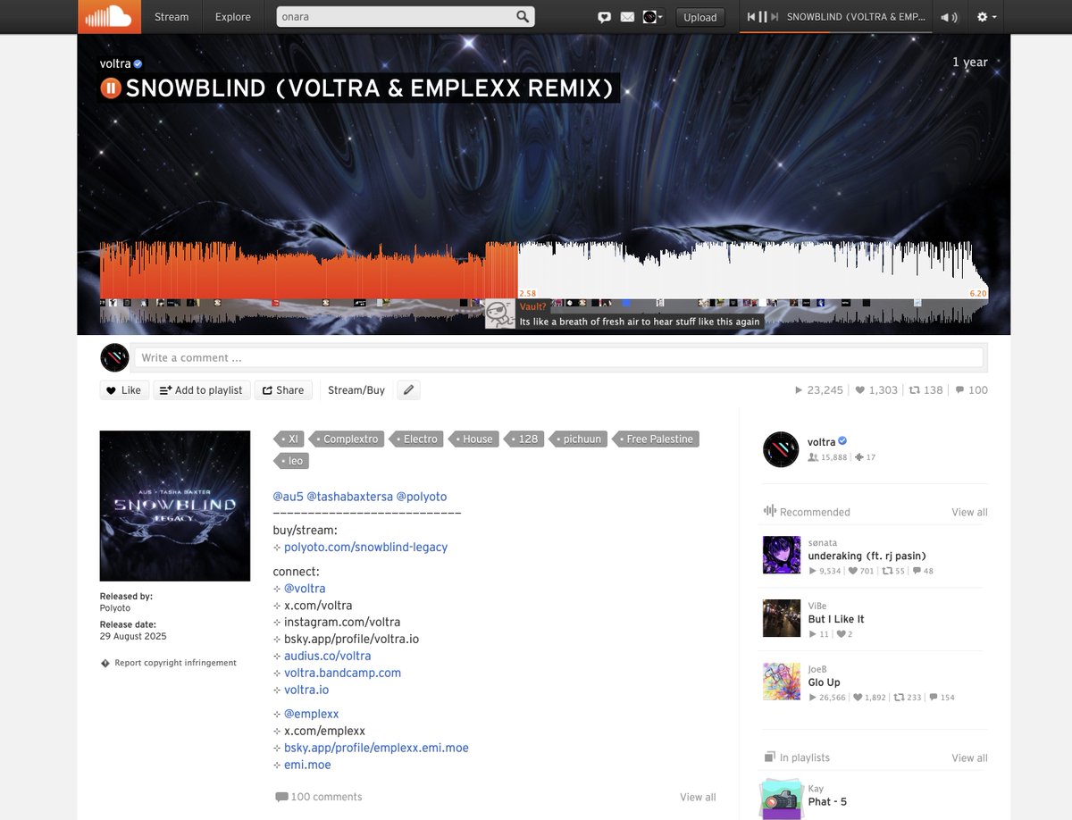 luciascarlet's tweet photo. remember when SoundCloud looked like this lmao https://t.co/04HsLriYlE