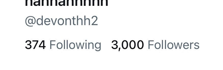 devonthh2's tweet photo. Omgomg 3k??? https://t.co/EmpnQ8y10O