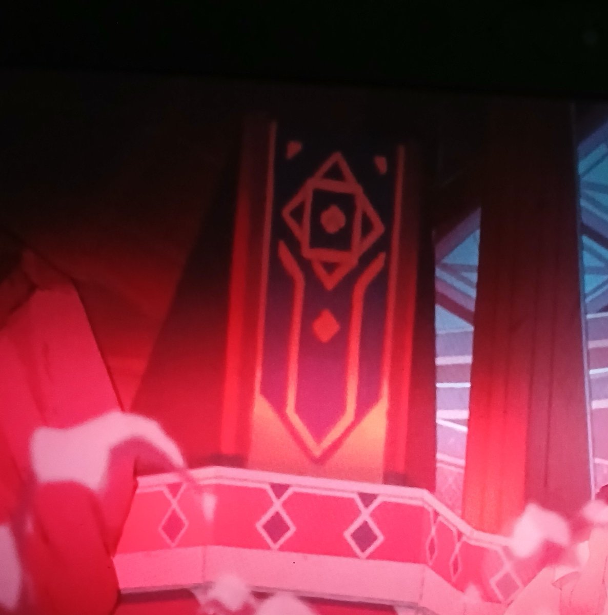 Professorclowd's tweet photo. This explains why Karthik specifically warns about "The spirit's world's wrath." Their god is furious. Imagine the very diamond emblem the citizens look up to on the hospital walls for healing is the EXACT shape of the force now giving them the "fear illness."

#Avatarsevenhavens https://t.co/QgJmwvb1Ad