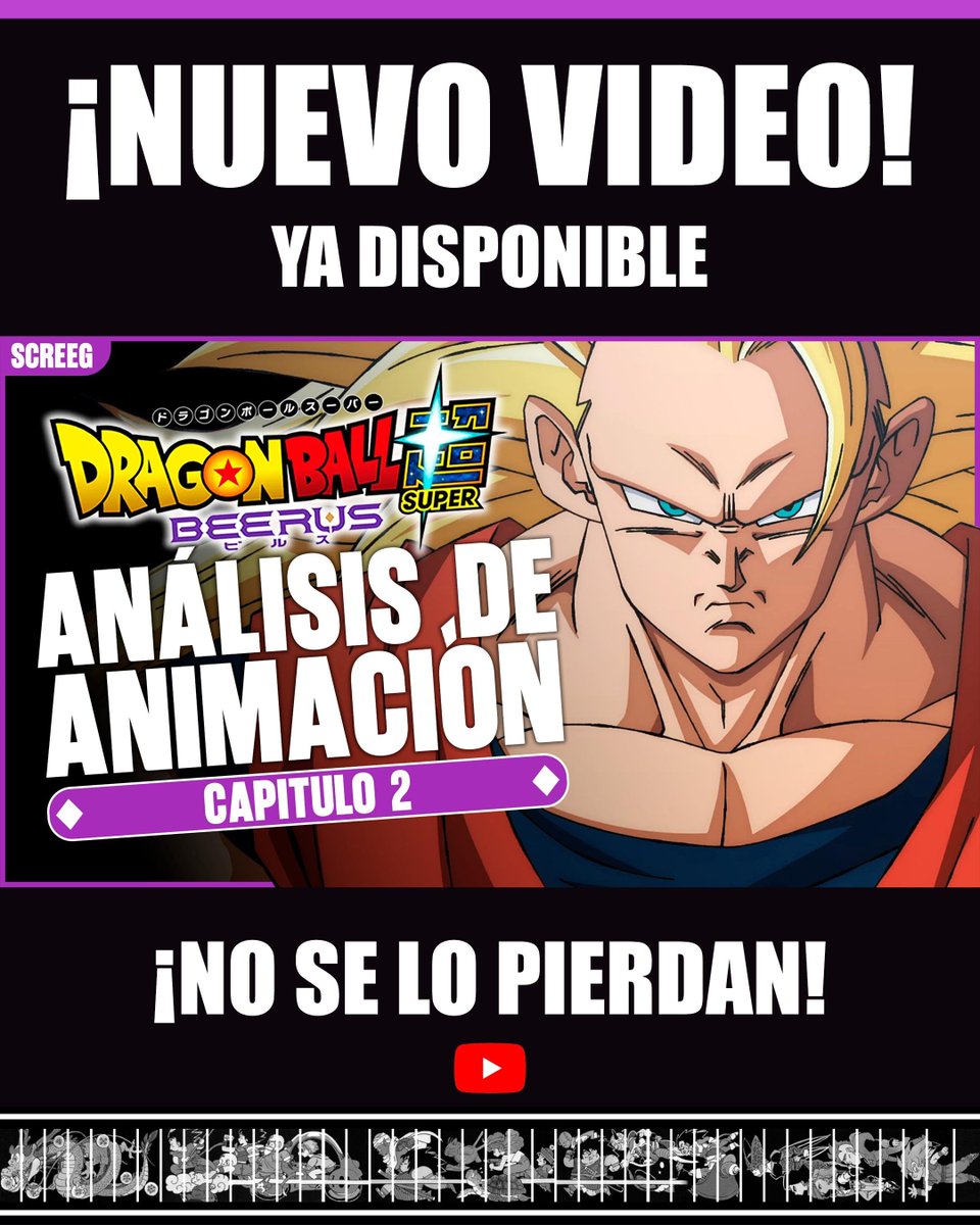screegdbz's tweet photo. 🔅¡LA ESPERA TERMINÓ!

EL NUEVO CAPÍTULO 5 ¿Ya Está aquí?

El ANÁLISIS de ANIMACIÓN del Capitulo #2 de BEERUS ya está disponible 

Link: https://t.co/CzFoCOb90c

#DragonBallSuper #Beerus #DragonBallSuperBeerus https://t.co/fvLGtdhIFu