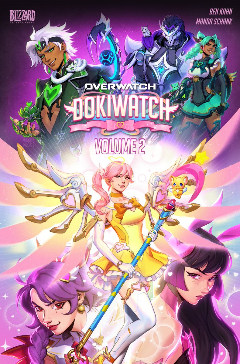 eboymaker's tweet photo. Why Isn't Dokiwatch Mercy an Ultra Skin? 🤔

The reason why Dokiwatch Mercy isn't an Ultra Skin with special effects is that Mercy already has a Mythic Weapon from the same skin line, Dokiwatch.

To experience Dokiwatch Mercy to the fullest, you must own her Dokiwatch Mythic Weapon, which adds custom effects and special animations to her gameplay.

As you can see in the second picture, which is an official image from Blizzard, she's carrying her Dokiwatch Mythic Weapon.

Before buying her new Dokiwatch skin, keep in mind that if you want to experience the full Dokiwatch experience, you'll need to own her Mythic Weapon 😇🐱