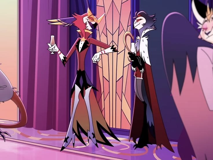 ira_ratoso's tweet photo. Am I the only one who sees it coming? Stolas and Vassago will end up together, making Blitzø jealous, but Vassago will eventually leave Stolas so he and Blitzø can work things out :P

#HelluvaBoss #HelluvaBoss‌Season3 https://t.co/MGrHeV1odW