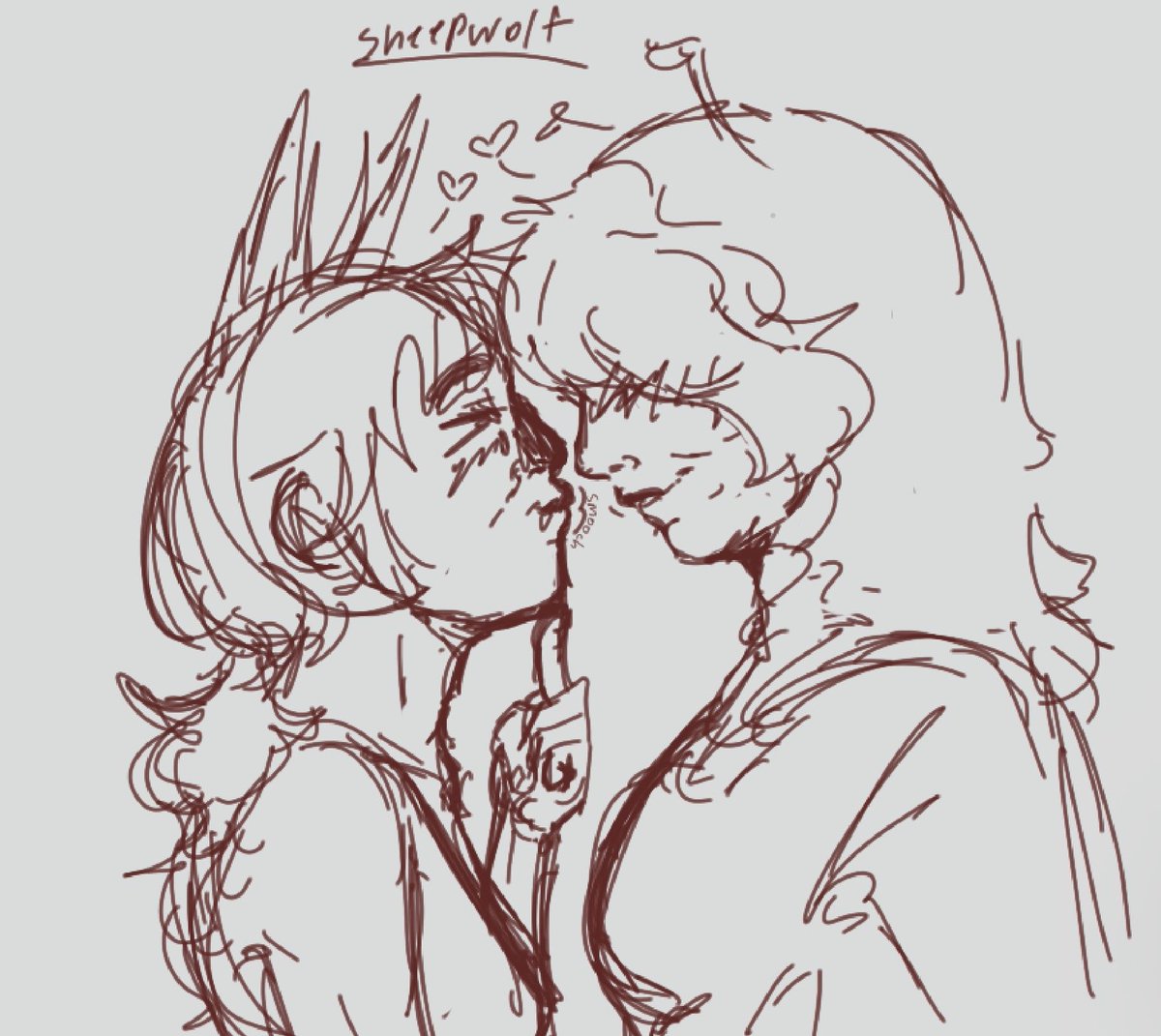 AwweShuucks's tweet photo. #Sheepwolf Yuri ,, I love Sam’s weird looking ears what the fuck are those things #samsheepdog #ralphwolf https://t.co/YKJMay9liO