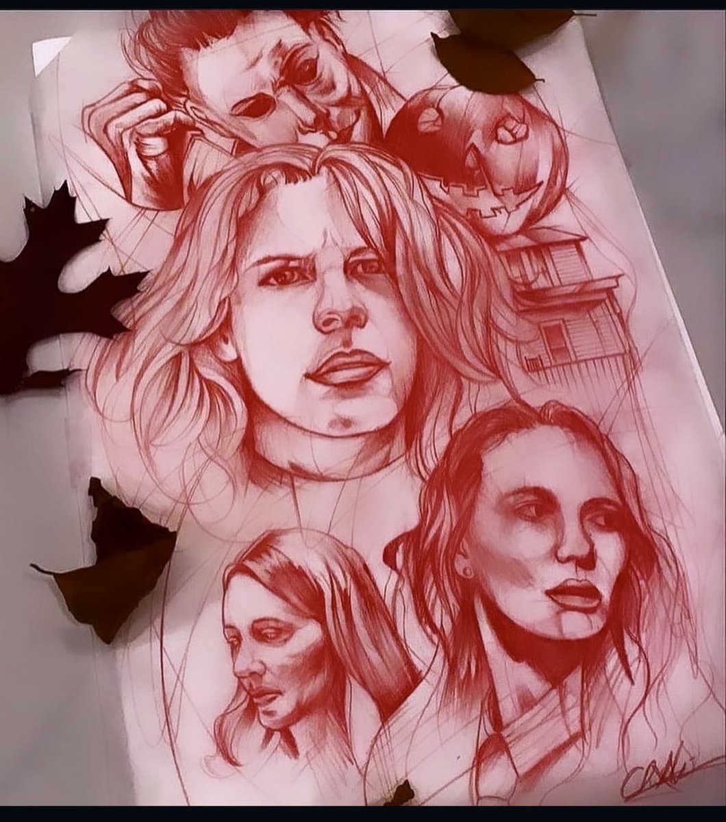 Inkproof's tweet photo. “YOU CAN’T KILL THE BOOGEYMAN..” 🍂♠️🎃
A favorite and ode to one of the best franchises on the planet &amp; horror flick history. Got loose with @prismacolor lead on this one for the season.. it’s cominnggg… 👀
https://t.co/HD28qqhp3l
///////////
@jamesjcourtney @blumhouse https://t.co/278BoQSRjM