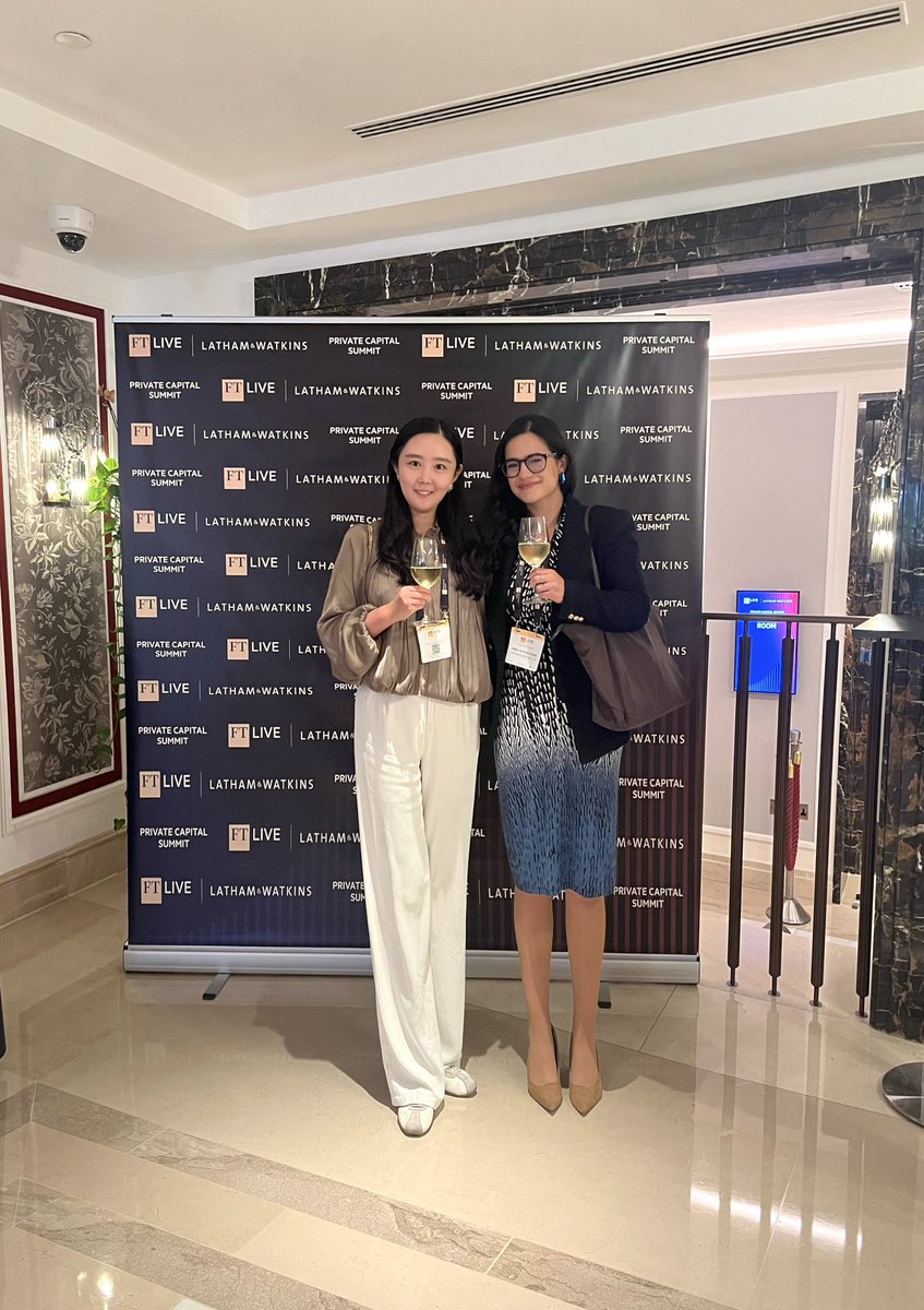 Laceyuk20's tweet photo. Attending the Financial Times Private Capital Summit
Co-hosted by the Financial Times and Latham &amp; Watkins, this summit focuses on topics such as capital allocation, AI，private equity, private credit, and emerging investment opportunities.#FinancialTimes #PrivateCapital https://t.co/DZGH6zrCgP
