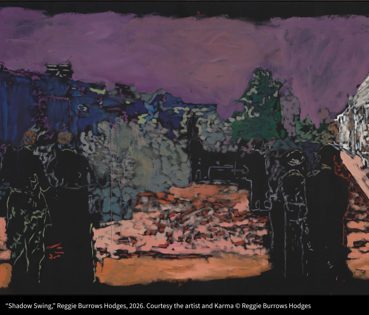 GettyMuseum's tweet photo. Today, three interconnected exhibitions featuring new works by contemporary painter Reggie Burrows Hodges open at the Getty Center, @caaminla, and Art + Practice. 

https://t.co/BhwMbRwRWk

Experience some of Hodges's most ambitious work to date in the artist's first solo presentations in Southern California. ⬇️