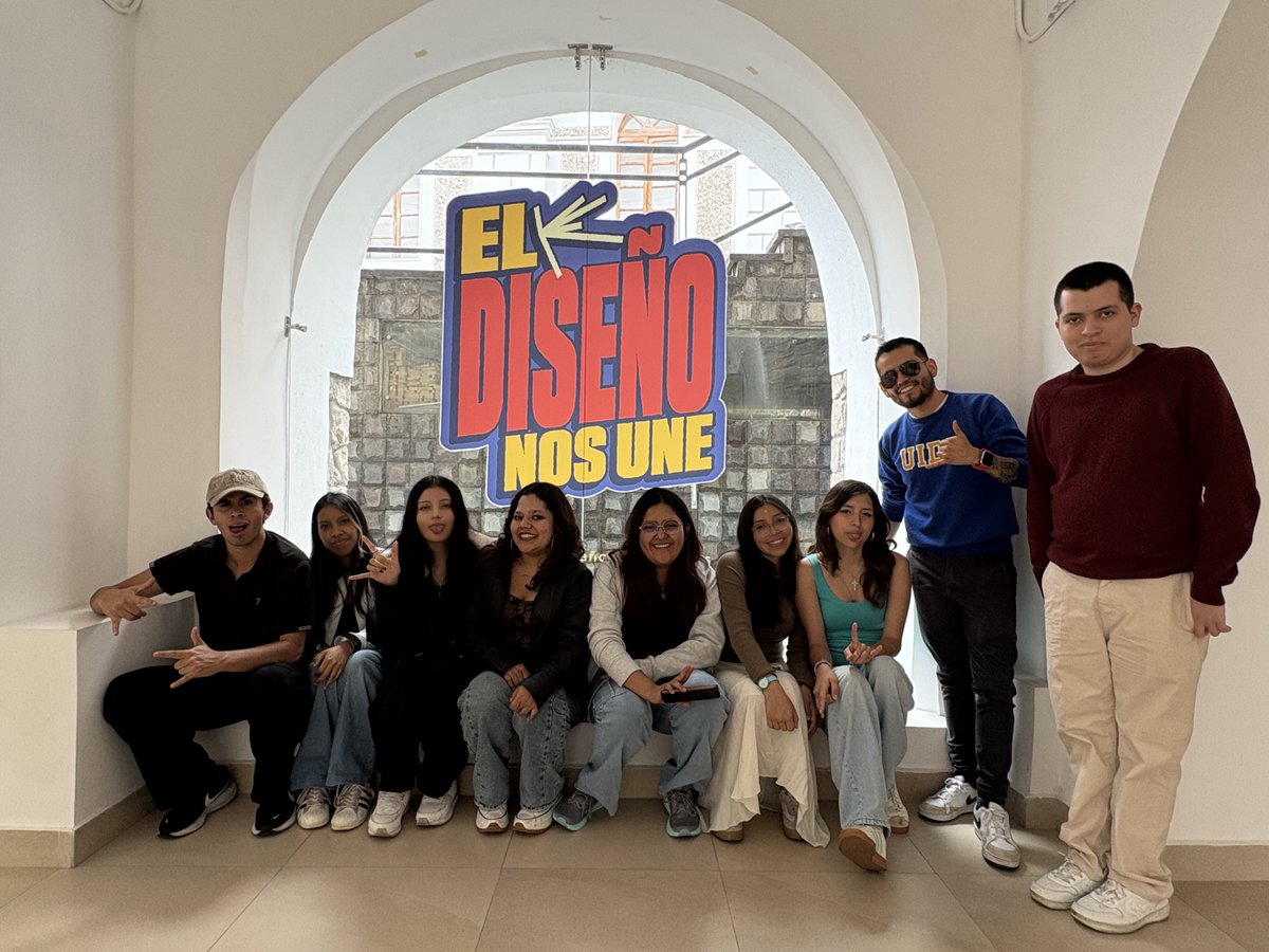UIDE's tweet photo. ¿Qué puede revelar una letra cuando se la observa como sistema visual? Nuestros estudiantes de Diseño Gráfico visitaron la X Bienal de Tipografía Latinoamericana y la muestra conmemorativa por los 10 años de la Ecuador Poster Bienal.

Conoce los detalles🔗 https://t.co/7jOygl79QD https://t.co/XmUWv0shGf