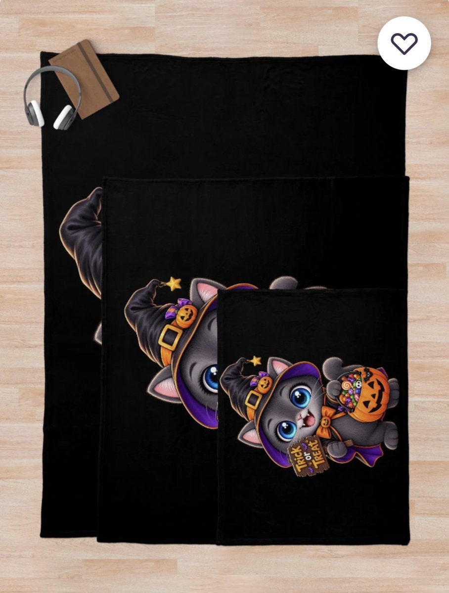 EnisAzap's tweet photo. 🎃😻🍬 Trick or Treat Cat Throw Blanket

“Trick or treat? Treat me like the cutest cat in the world!” 🐾🧡

Stay cozy with this adorable Halloween kitty! 🛋️🎃

Shop now 👉 https://t.co/rlh1ak0fhZ

#TrickOrTreat #Cat #Halloween #CuteCats #HalloweenDecor #ThrowBlanket #SpookySeason https://t.co/UX5W5fACrf