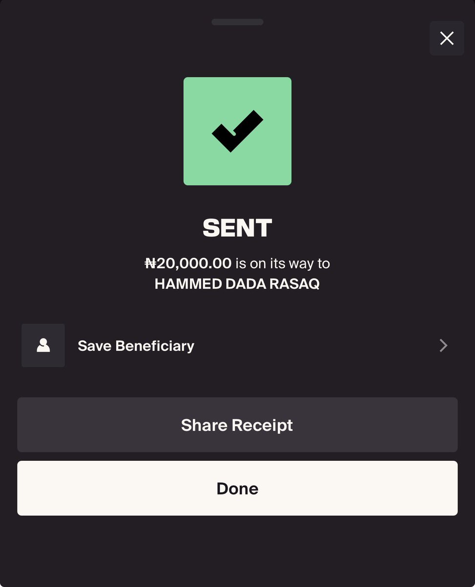 NattyMboho's tweet photo. Number 1 - 20k sent ✅ https://t.co/1w66y3swVc