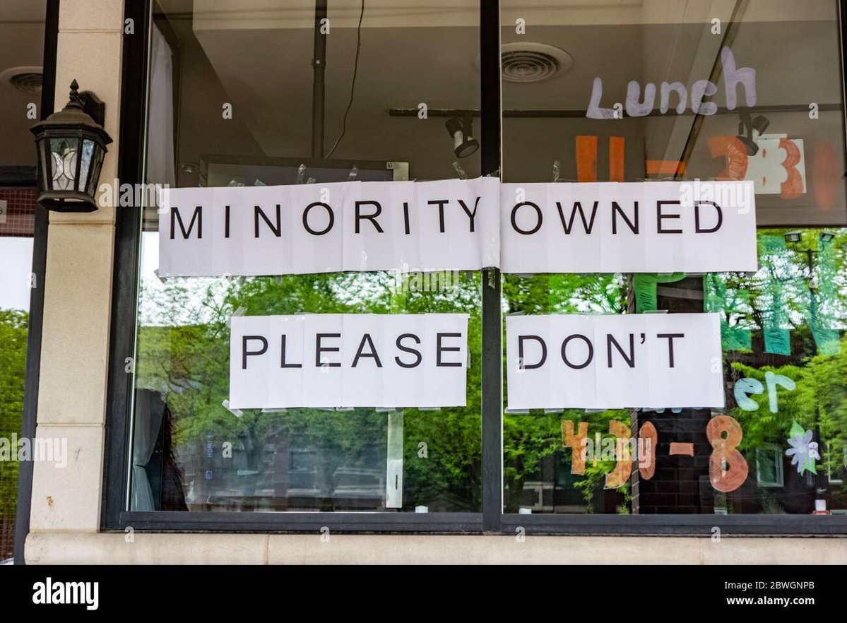 IntellectEmbarg's tweet photo. (Sometimes the fires spread to black businesses, regardless of rioter intention.)

Even other non-whites would get a pass from the rioters. https://t.co/kMv85Q9h9t