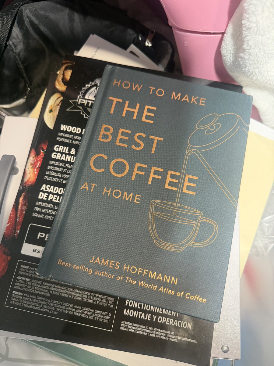 rene_perez_Jr's tweet photo. Came across this book, great read, but I wish it would’ve given me the true instructions on how to make the best coffee at home…

You see, it’s not where the coffee beans are from, the process of brewing, or the machine used that makes the best coffee the best coffee at home.

The best coffee at home will be the one you brew on a random Tuesday morning right before work. Your wife is putting on makeup and telling you to not forget to pick up the kids after baseball practice. She also wants you to either fix the leak under the sink or call the plumber. You ask yourself why you didn’t buy the new construction home that came with 10 year warranty… 

The nagging is a bit annoying, but you don’t complain because you actually enjoy being useful. 

When your wife sees the awkwardly shaped heart on the latte you made, she just says “awww” kisses you on the cheek, grabs her purse and heads out the door. 

Too bad there’s no instructions to find that type of love.

Who knows, maybe @jimseven will help me co-author the next chapter of this book? 👀