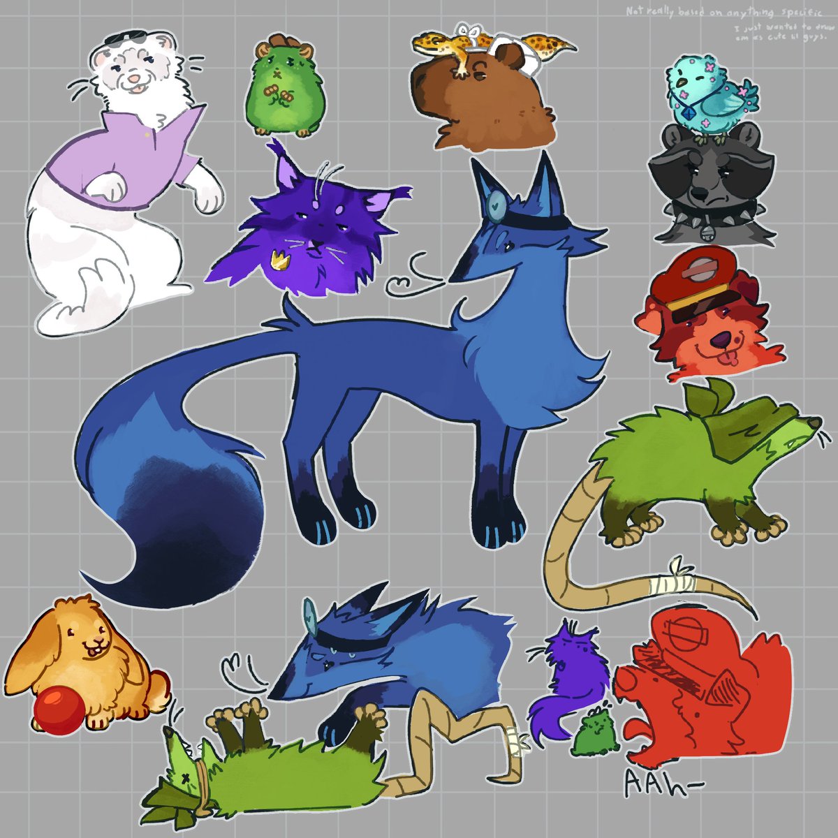 yowasa1p's tweet photo. Mlem critter crew doodles idk

#amongusshow https://t.co/1tGqPz6otR