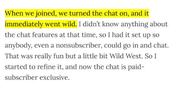 Substack's tweet photo. Sean Ross, host of pop-culture podcast Drop Your Buffs, on how Substack Chat helped him connect with his audience and make money from his creative work https://t.co/zKA1bmMJUq
