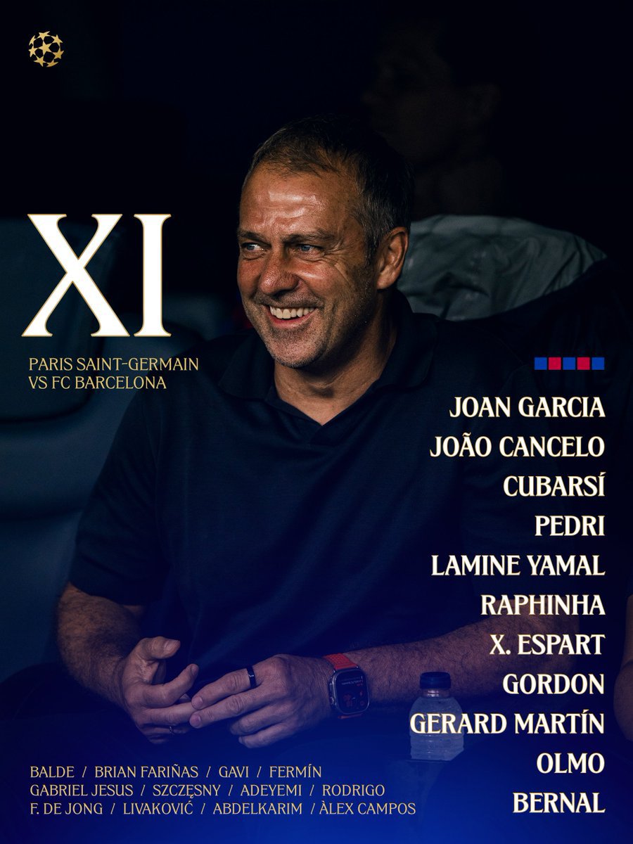 Cubarsim's tweet photo. Ya ha salido la alineación oficial y esta noche juego contra el PSG de titular. Súper preparado pero nervioso a la vez. Lo daremos todo esta noche. https://t.co/uWZNsqmFyS