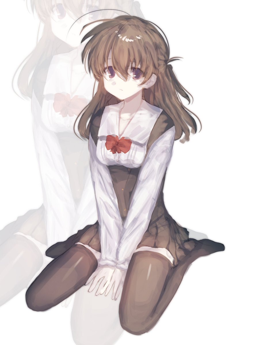 gourd233's tweet photo. 習作 #schooldays #西園寺世界 https://t.co/Ohdc1PGPSO