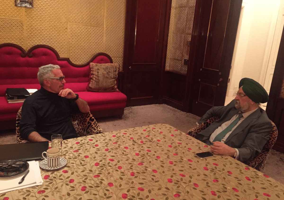 MahuaMoitra's tweet photo. Epstein Paaji told us he only met Epstein as part of a delegation 3-4 times. Guess the other delegates were hiding under the table in these 2 photos, Paaji. https://t.co/kOy0RwIbkL