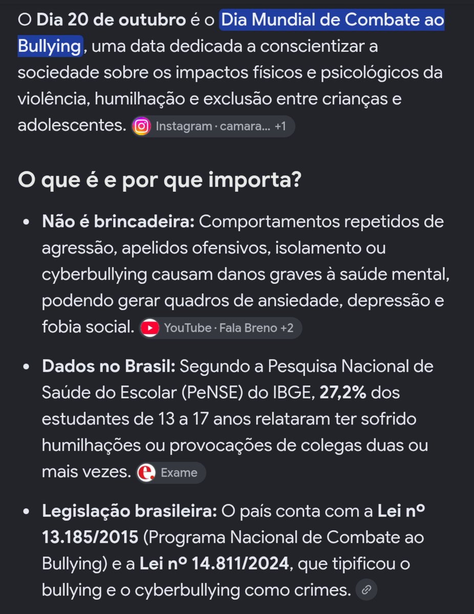 YukiShinDesu's tweet photo. Quem falhou com o Felca fomos nós.

Hoje é Dia 20 de Outubro, o Dia Mundial do Combate ao Bullying.

Nós já sabemos que ele quer falar com todos os lados sobre tópicos importantes, então dá pra entender ele não dizer o seu lado político, por mais que quiséssemos isso. https://t.co/CE88EWYbMW