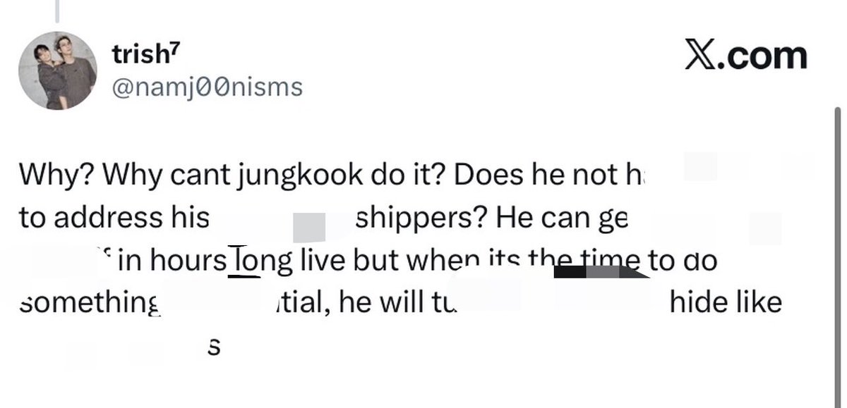 jkreportings's tweet photo. They’re disrespecting 🐰 and h@rassing him and calling him names, please rnb do not engage.⁉️‼️‼️‼️‼️

▪️https://t.co/LfMpQYT6Xb
▪️https://t.co/XKxHH2TYFf
▪️https://t.co/zTCPFfTFlp
▪️https://t.co/bUQqfE5KoZ https://t.co/C9qlhqKxtU