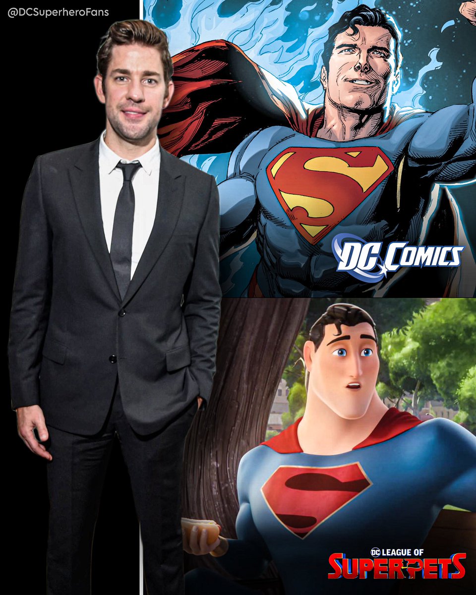 DCMultiverses's tweet photo. Happy 47th Birthday, John Krasinski! 🎉

He voiced Superman in DC League of Super-Pets. https://t.co/qrDajmnr1v