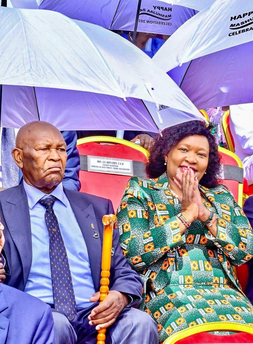 rebecca_miano's tweet photo. Mashujaa Day 2026 Celebrations  were held at Kipchoge Keino Stadium and guess what~ this is the sporting legend  himself!

Beyond his legendary athletic achievements, Kipchoge is one of our  true ambassador of our vibrant culture and heritage. Sports tourism remains one of Kenya's greatest strengths, and honoring our living legends is part of telling our authentic story to the world.

#MashujaaDay
 #SportsTourism
 #MagicalKenya