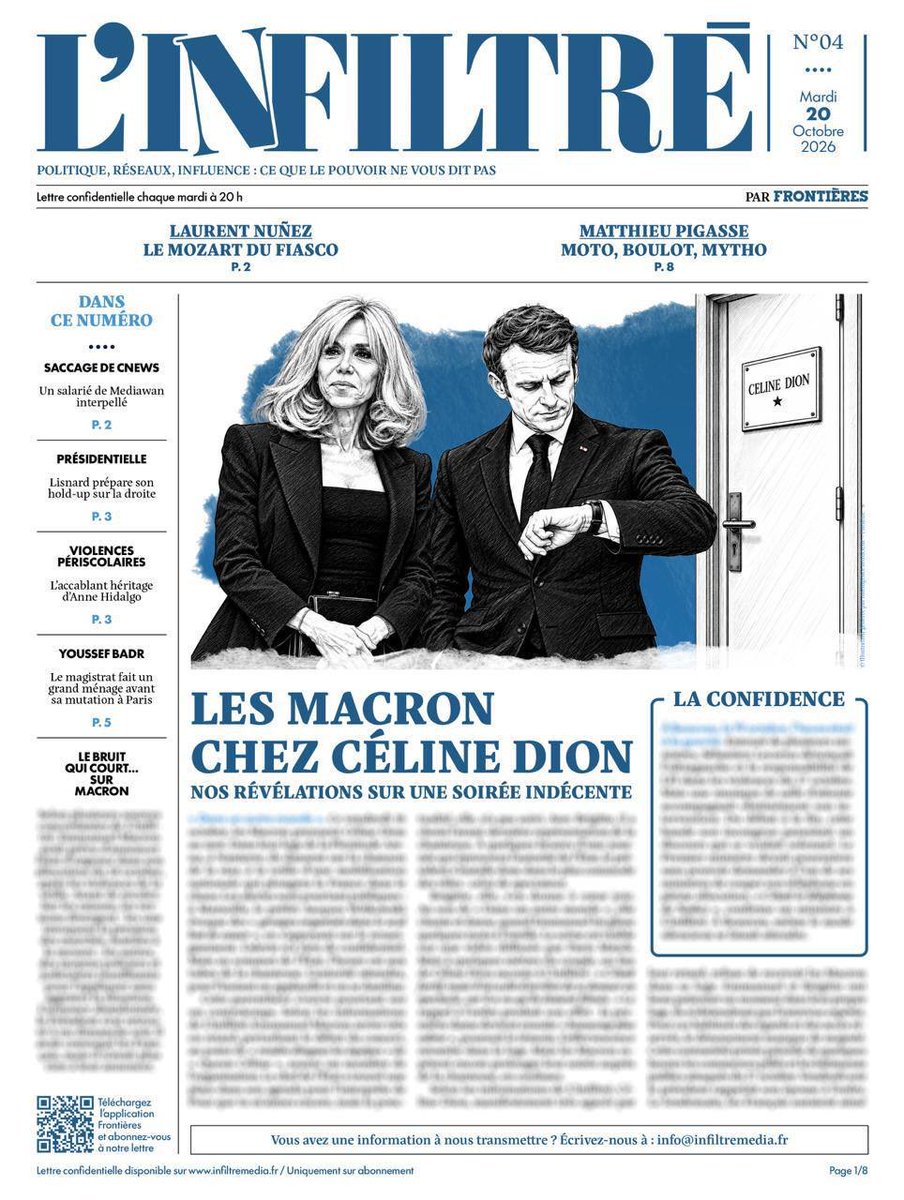 Jules_Laurans's tweet photo. 🚨 EXCLUSIF - Un salarié de Mediawan, géant de la production audiovisuelle fondé par Pierre-Antoine Capton, Xavier Niel et Matthieu Pigasse, figure parmi les 21 personnes interpellées après l’attaque du siège de CNews le 17 octobre.

Toutes les informations à découvrir dans le nouveau numéro de L’Infiltré : https://t.co/z8owXCV5Ph