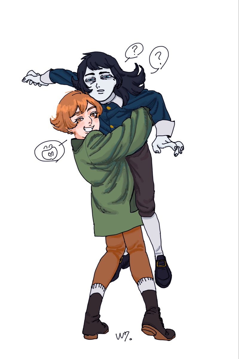 yn87nd's tweet photo. #hauntedhotel 
#hauntedhotelfanart 
最近見てこの2人に激惚れしてる😭🫶❤️ https://t.co/6Dtrw9rUwO