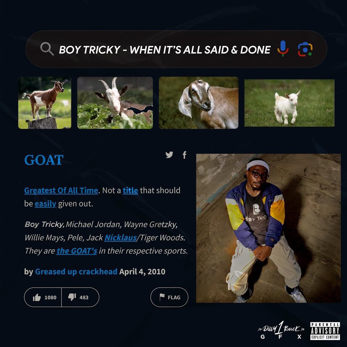 boytricky's tweet photo. 3 years ago I dropped my first album as a producer. 
Shoutout to everyone who was part of the project👊🏽👊🏽👊🏽

Stream it WIASAD here 

https://t.co/8fxhSzt544 https://t.co/18KxaHudjt