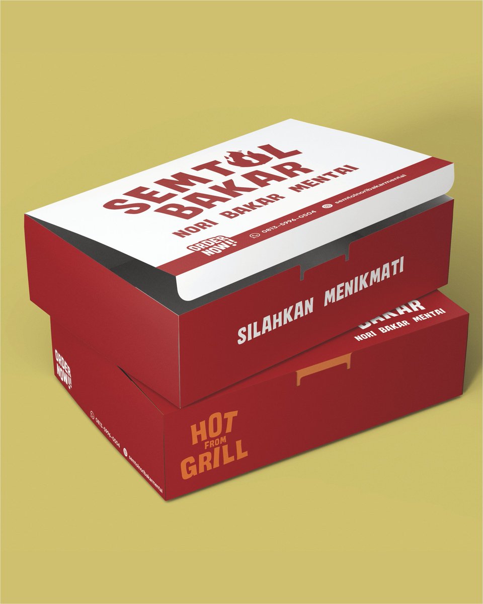 koalartcreative's tweet photo. Semtol Bakar | F&amp;B Brand Identity 🔥

Bold flavors. Unmistakable identity. A cohesive, memorable brand built to make Semtol Bakar stand out and stay top of mind in Indonesia’s street food scene.

Want your brand to be instantly recognizable? DM us!

#FoodBranding #Fnb #StreetFood https://t.co/ZVPRkvyKzv