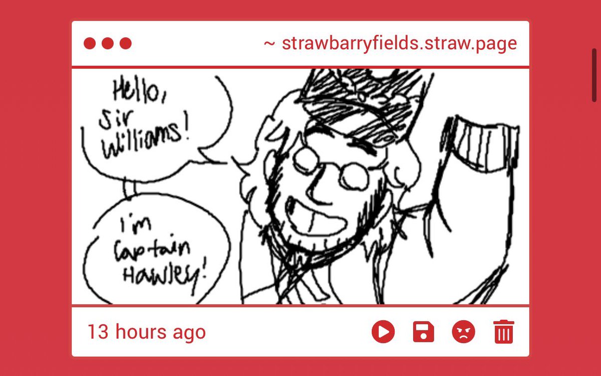 strawbarryWill's tweet photo. Captain Hawley?! You really made it?!! Ah, thanks for the tea..

*He takes it into his hand, gawking at the other man.*

Y-You’re gonna help me get outta this stupid fortress, right?! You’re not just here to give me tea, right?!! https://t.co/bG0KRFdRCl