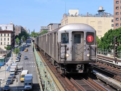 ATransportADay's tweet photo. Today's Transportation of the Day is: The 1 Train operated by the IRT Division of the NYC Subway!

Servicing 38 Stations along its 23.7 km (14.7 mi) route from Van Cortlandt Park–242nd Street station in The Bronx, to South Ferry station in Manhattan, NYC. https://t.co/G4BTci3dHS