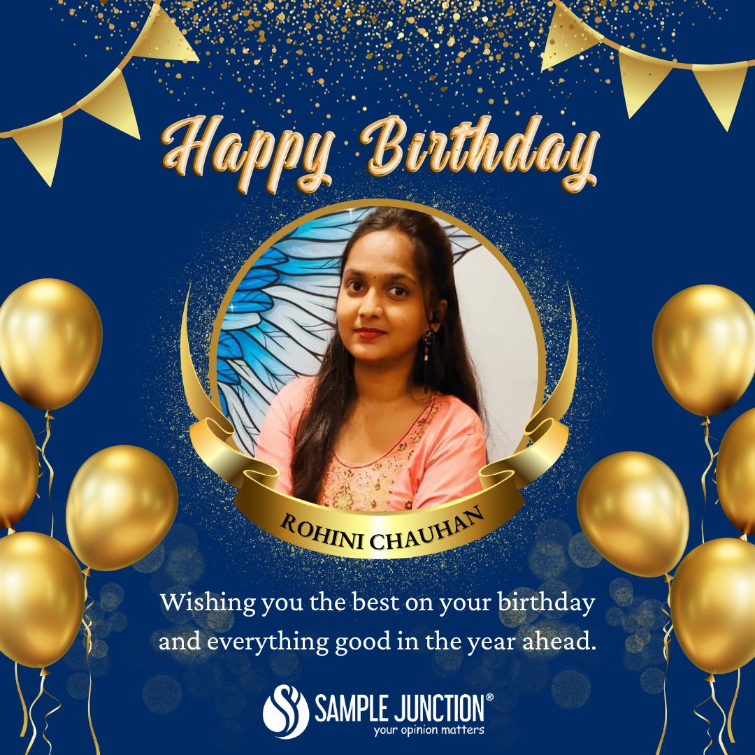 sample_junction's tweet photo. 🎉🎂 𝐀 𝐛𝐢𝐠 𝐇𝐚𝐩𝐩𝐲 𝐁𝐢𝐫𝐭𝐡𝐝𝐚𝐲 𝐬𝐡𝐨𝐮𝐭𝐨𝐮𝐭 𝐭𝐨 𝐑𝐨𝐡𝐢𝐧𝐢 𝐂𝐡𝐚𝐮𝐡𝐚𝐧! 🎉🎂
Wishing you a day full of laughter and happiness and a year that brings you much success.
#SampleJunction #HappyBirthday #TeamAppreciation #WorkFamily #CheersToYou #EmployeeBirthday https://t.co/m7EgAOFcg0