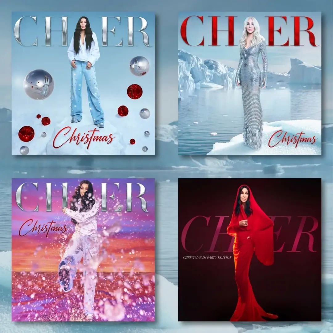 SiteCherBrasil's tweet photo. On this day in 2023, @Cher released #CherChristmas and became the first female artist with a No.1 song in each of the past SEVEN decades with "DJ Play a Christmas Song" https://t.co/kdIjvyID7N