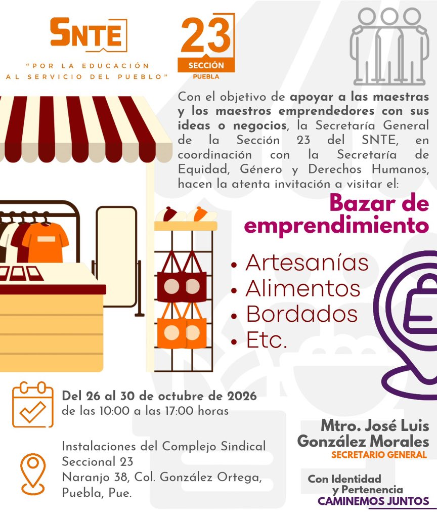 SNTE_Seccion_23's tweet photo. #SNTE23
#ConIdentidadYPertenencia
#CaminemosJuntos
#UnoSomosTodosyTodosSomosUno https://t.co/eum0jlRl0r