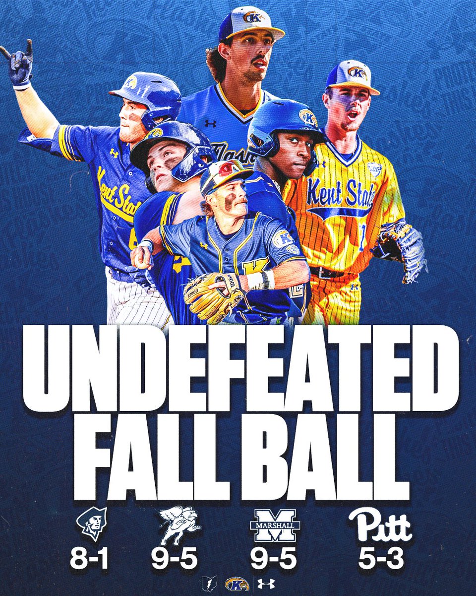 KentStBaseball's tweet photo. 𝟰-𝟬 𝗧𝗛𝗥𝗢𝗨𝗚𝗛 𝗧𝗛𝗘 𝗙𝗔𝗟𝗟!

Kent State Baseball had a very successful fall ball slate with D1 wins over Marshall and Pitt! A big thanks to all the fans who came out to Schoony to see the Flashes play.

Now we're back to work for the offseason!

#GoFlashes⚡| #BiteDown https://t.co/4XfoOnr4Nu