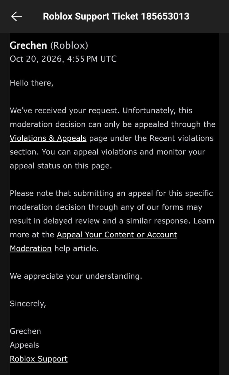 iceangellrbx's tweet photo. It's officially been a week since @Roblox falsely terminated my 17 year old account IceAngell. Over 3.5 million in RAP lost, over a thousand offsales I've collected gone, and countless memories thrown away. And I have still yet to have receive any answers. #Roblox #RobloxSupport #RobloxHelp #RobloxBan