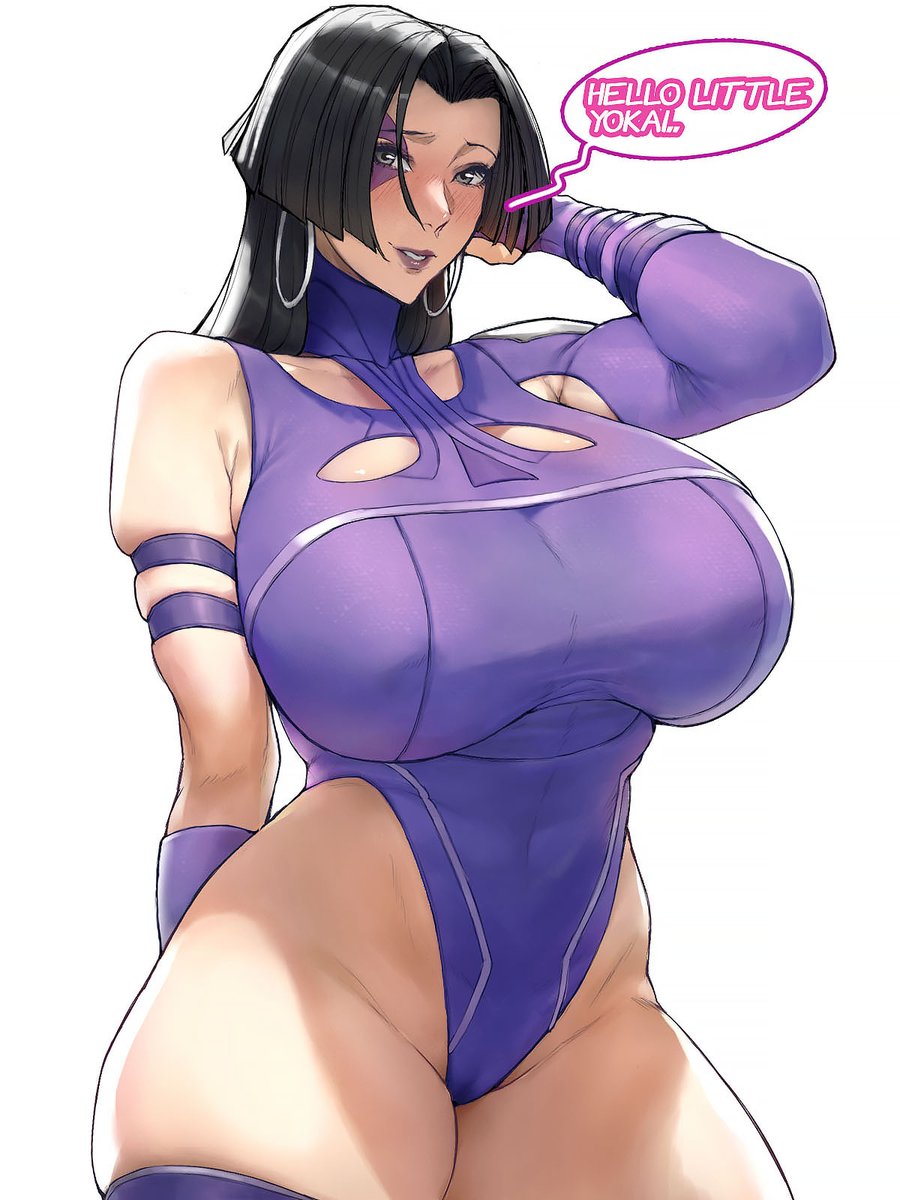 aka_yabai's tweet photo. Hello little yokai.. 

#psylocke #sai #MarvelRivals #digitalart #illustration‌‌ https://t.co/BtvTtYM5u2