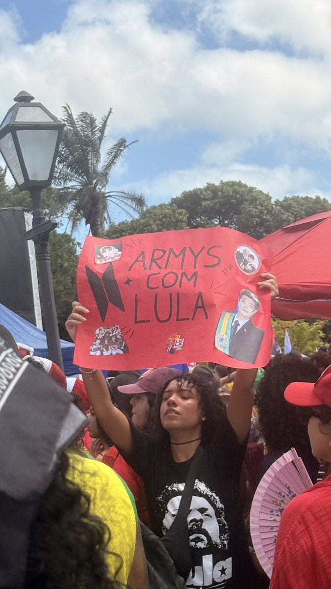 sevenwondersx's tweet photo. foi lindo o ato do lula no maranhão ❤️⭐️ https://t.co/VjODTrt0ek