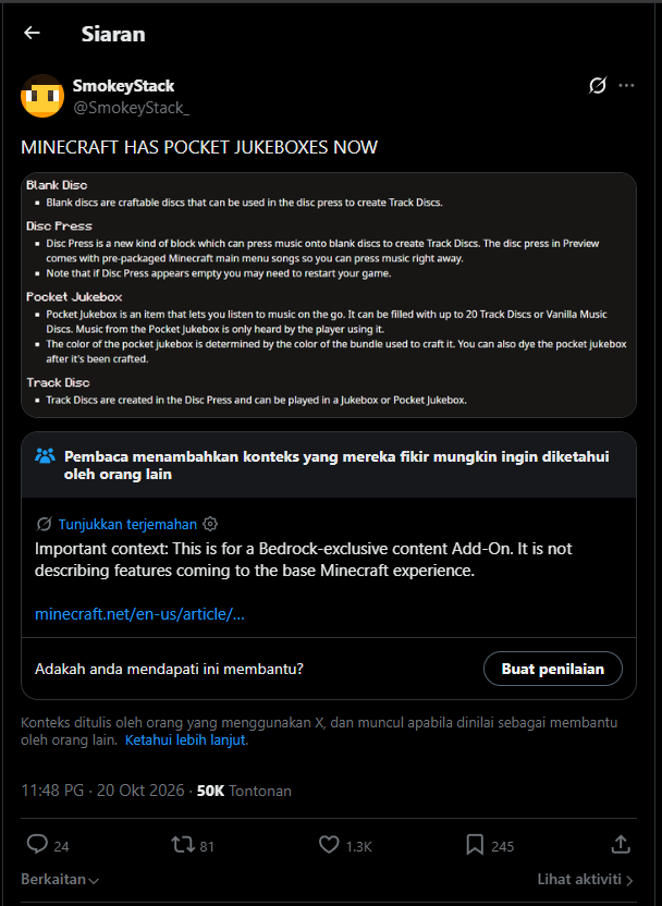 SmokeyStack_'s tweet photo. I got community noted. I have achieved everything this site has to offer now. https://t.co/jX89pbbjWG