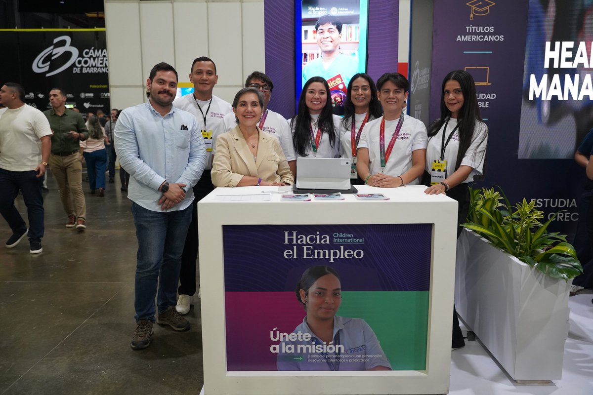 childrenIntCol's tweet photo. Conectar el talento joven con oportunidades laborales transforma regiones. Por eso, participamos en Caribe Biz 2026 para fortalecer alianzas con empresas e impulsar la empleabilidad de jóvenes de Barranquilla, Cartagena y Santa Marta a través de Hacia el Empleo. https://t.co/FMLPChjv2d