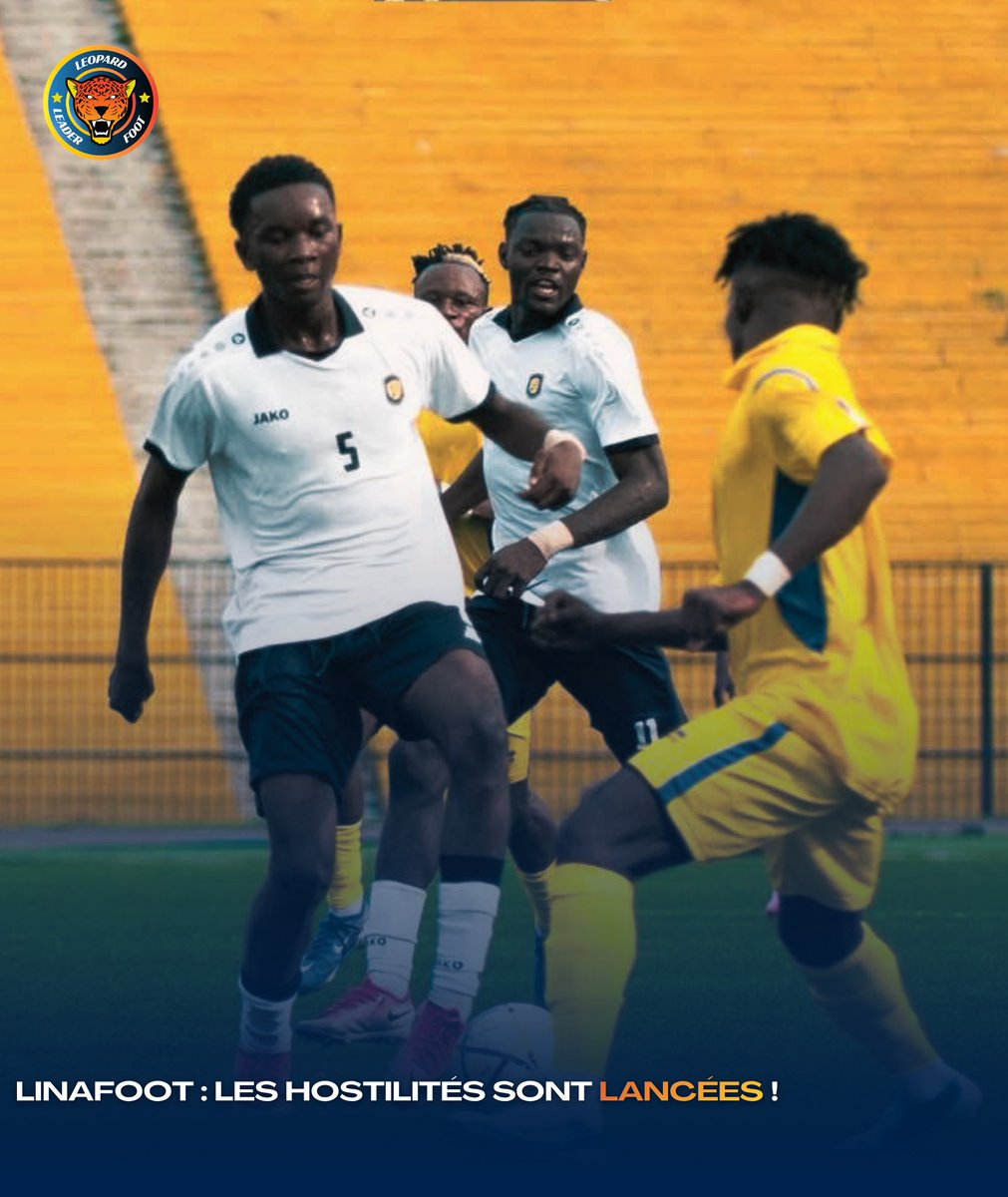 leopard243's tweet photo. 🇨🇩 [𝑳𝑰𝑵𝑨𝑭𝑶𝑶𝑻] Les hostilités sont lancées ! 

La journée de ce mardi 20 octobre a été marquée par une série de partages en Illicocash Ligue 1. Dans le groupe A, le FC Tanganyika a pris le meilleur sur Blessing FC en s’imposant 2-1, tandis que l’AS Simba a assuré l’essentiel à domicile en disposant de l’AS Saint Luc 2-0. Les deux autres rencontres du groupe n’ont pas trouvé de vainqueur puisque le CS Don Bosco et l’AS Malole se sont neutralisés 1-1 et que le duel entre le FC Lupopo et l’AS New Soger s’est achevé sur un score nul et vierge de 0-0.

Le groupe B a offert le même scénario avec deux matchs nuls, Céleste FC et le FC MK se quittant sur un score de 1-1 et l’AS Dauphin Noir concédant le nul 0-0 face à l’AC Rangers. La seule victoire du groupe est à mettre à l’actif de l’Etoile du Congo qui est allée créer la surprise en s’imposant 0-1 à Kinshasa face au FC Les Aigles du Congo. 

#RDC | #Congo | #LeopardLeaderFoot
