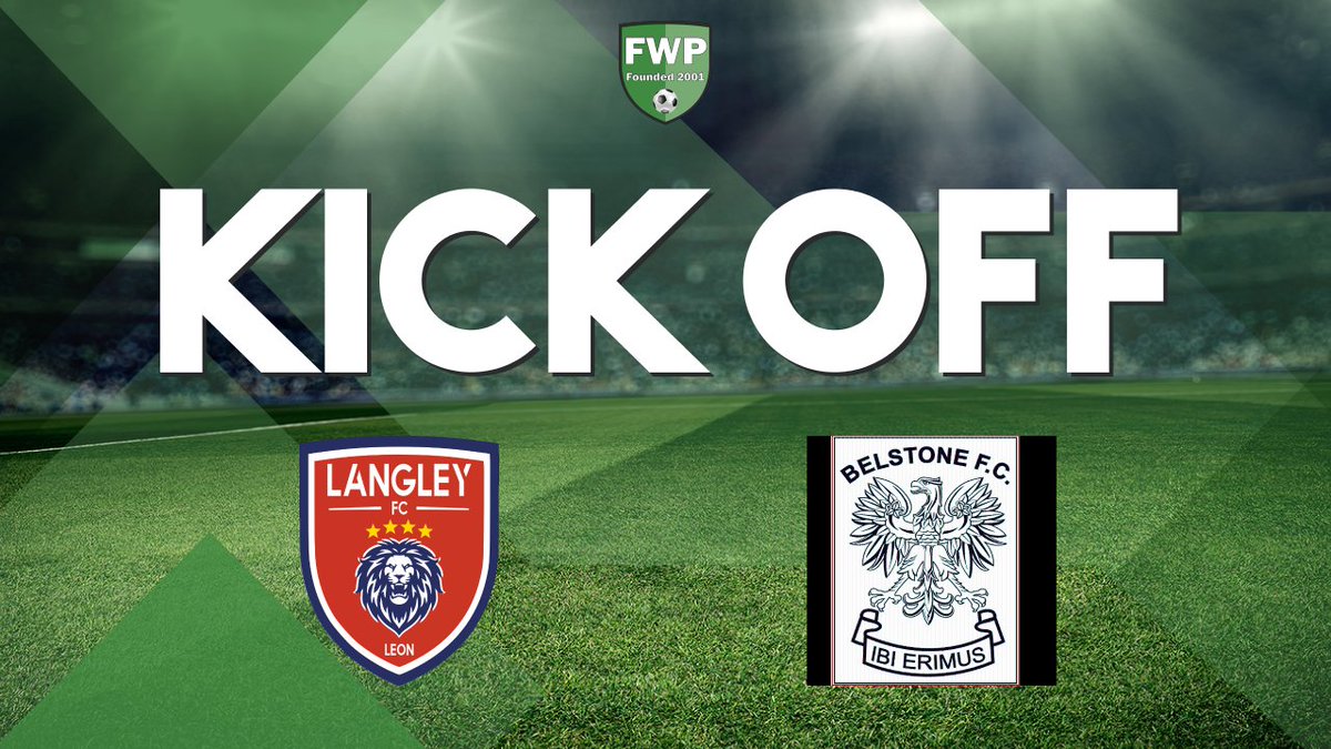 LangleyFC_'s tweet photo. KICK-OFF: Langley v Belstone https://t.co/iXmlQOrPdi