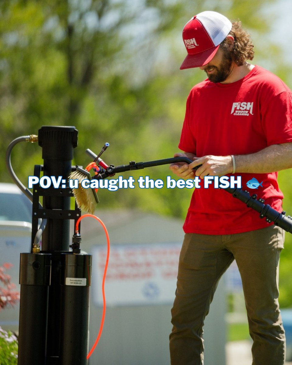 fishwindowclean's tweet photo. POV: You thought you were just getting clean windows, but you got the best FISH, too. 🐟😉

We might be a little biased, but we think our team is quite a catch. ❤️

Give our technicians some love in the comments! 👇 https://t.co/QenzKtXaGn