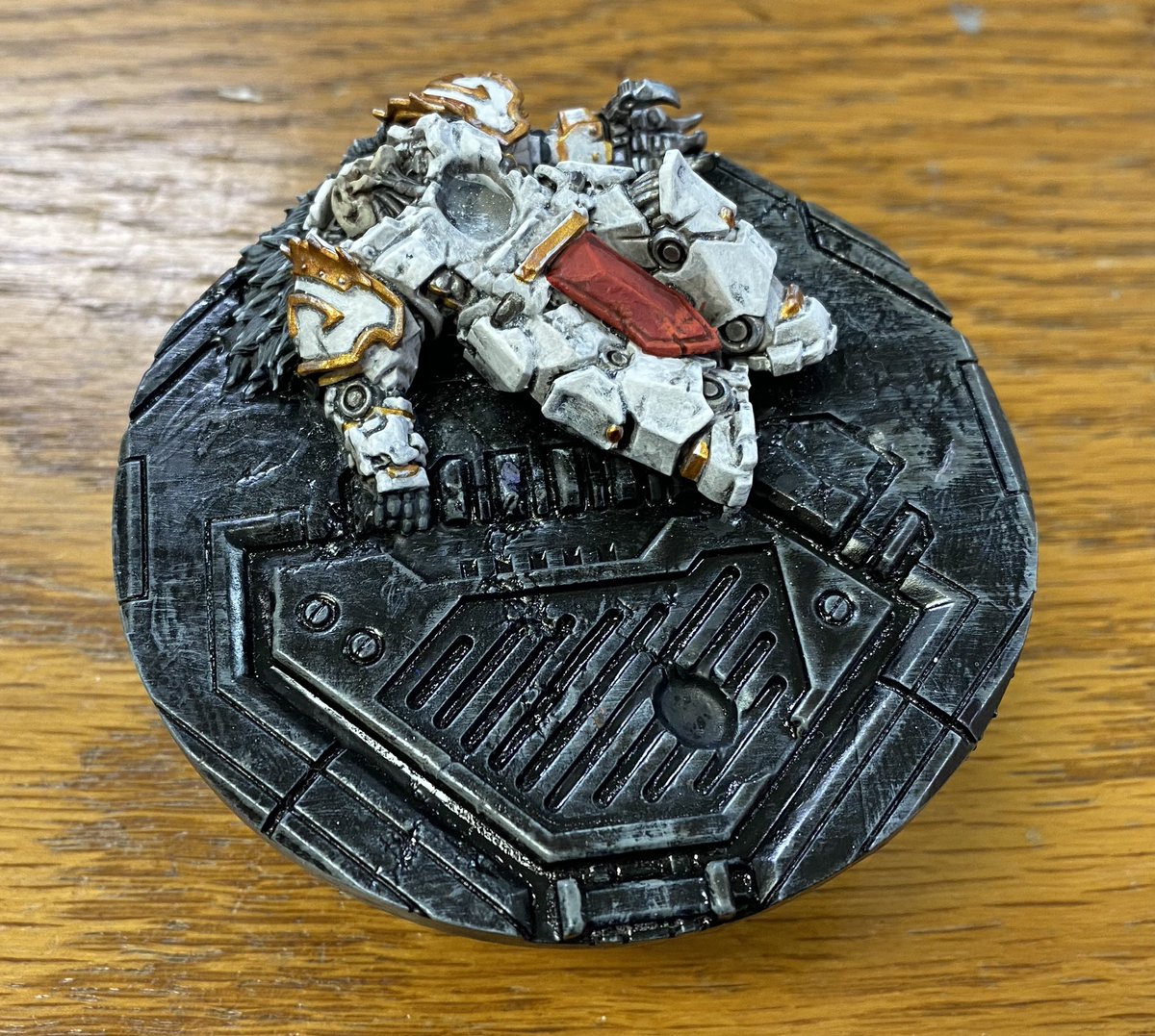 spaceshark23's tweet photo. Orktober base pretty much done https://t.co/hjBbVNgPBy