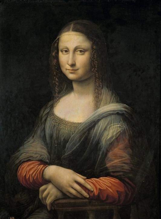 RamellaUgo's tweet photo. Francesco Melzi 1491 1570 allievo di Leonardo 
Ritratto di Dama detta anche l'altra Gioconda Prado Madrid https://t.co/c4KMfvYLuY