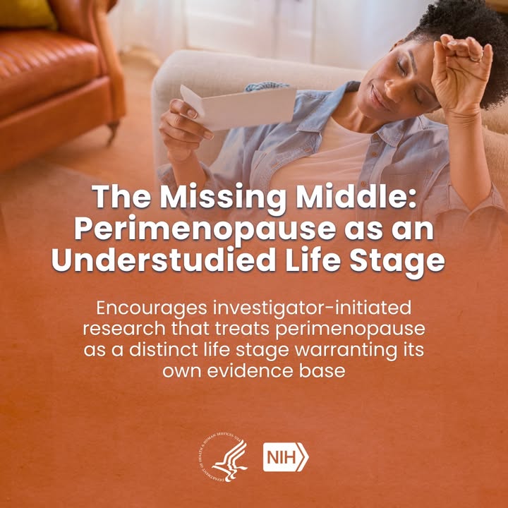 NIH's tweet photo. Basic scientists, data scientists, and clinicians: Help advance women's health research! Many NIH institutes, centers, and offices are participating in these new NIH Highlighted Topics focused on:
 
• Putting evidence into practice in women's health care https://t.co/oJAQOqlgRF
• Understanding how reproductive system aging affects health span and longevity https://t.co/vwBcaPDUpz
• Studying perimenopause as a distinct life stage https://t.co/H636evJzeu
• Understanding and addressing gynecologic procedural pain https://t.co/POCNsdgDAk
 
Stay tuned for more women's health highlighted topics, coming soon! 

Learn more: https://t.co/vF1NTJ2aH7