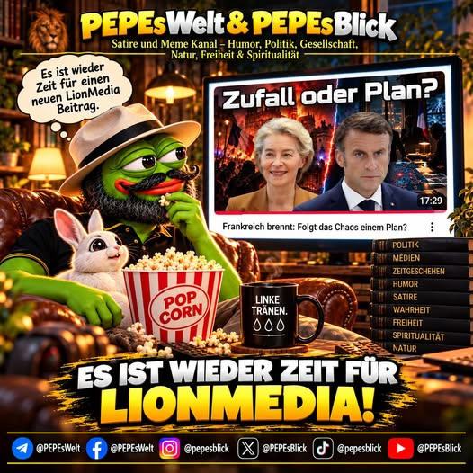 PEPEsBlick's tweet photo. #Frankreich brennt: Folgt das Chaos einem Plan?
https://t.co/YHDVLJOIFg Frankreich wird weniger Monate vor ihrer Wahl von den heftigsten #Protesten seit Jahrzehnten erschüttert, die ganz #Europa in Schockstarre versetzen. Doch wem dient das Chaos wirklich? Eine #Analyse. https://t.co/zLsdWP9Wl7